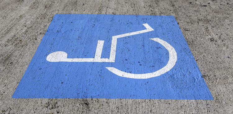 handicap parking placard online today